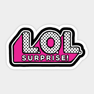 LOL Suprise Sticker